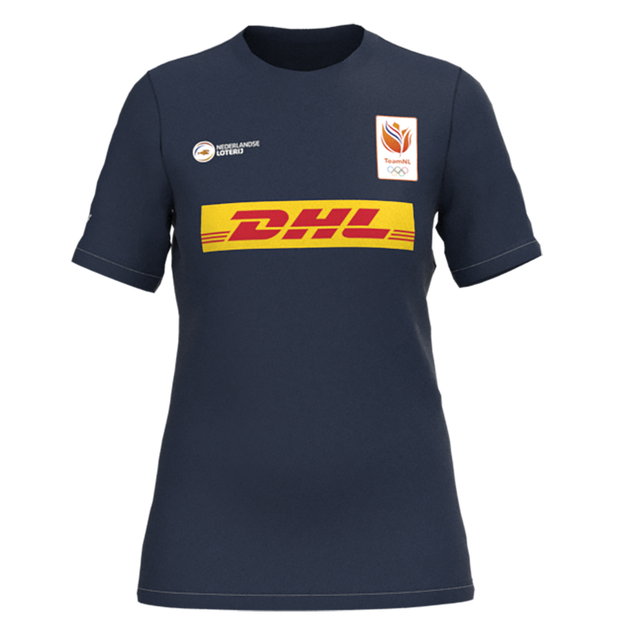 Mizuno Nevobo TeamNL T-shirt Women Navy
